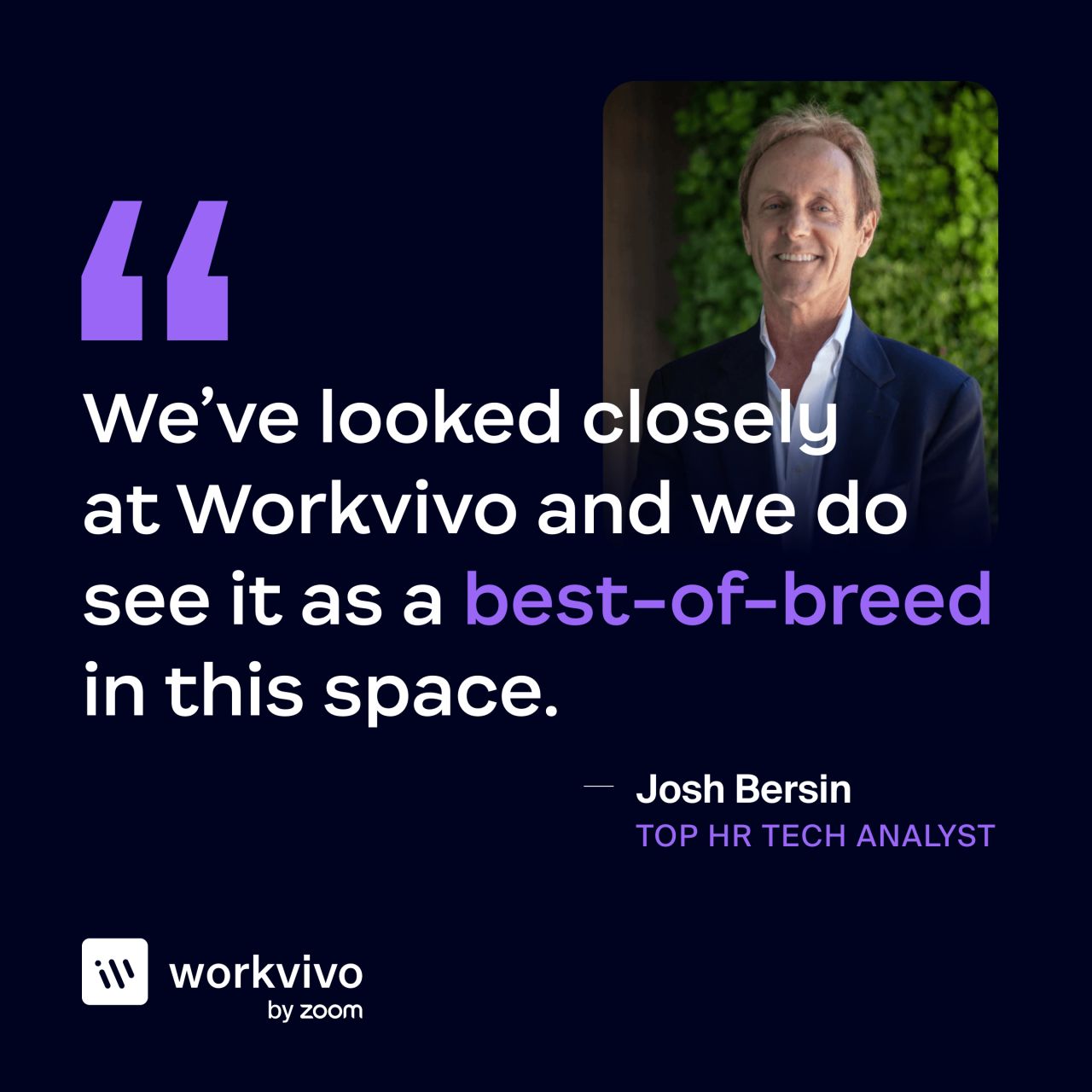 LinkedIn ad by Workvivo