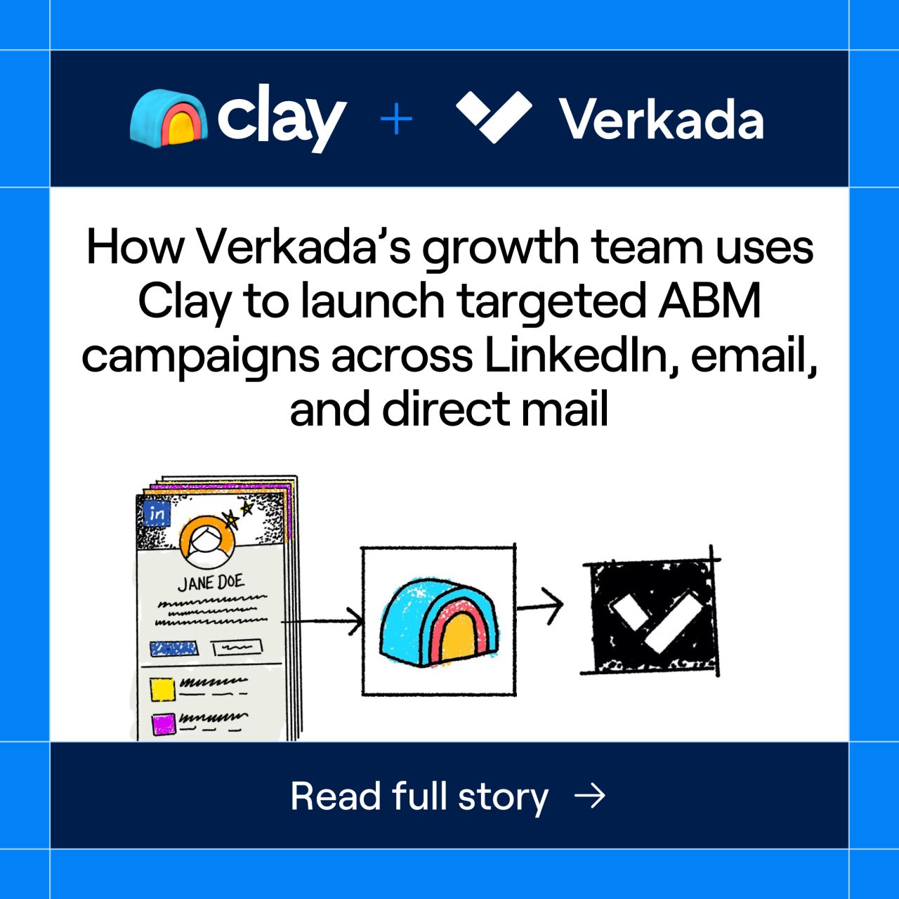 LinkedIn ad by Clay